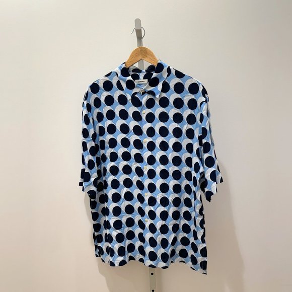 Sandro Print Button Up
